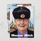 Moskou Mitch McConnell Briefkaart (Voorkant / Achterkant)