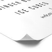 Moskou Mule Cocktail Recipe Poster (Hoek)