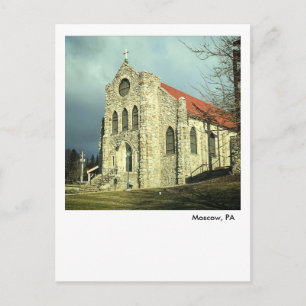 Moskou PA Briefkaart-Sint-Catharina van de Siena-k Briefkaart