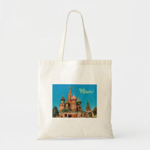 Moskou Rode Plein St. Basilius Rusland Tote Tas