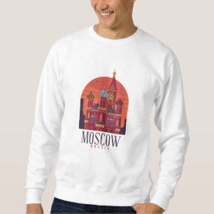 Moskou Rusland Skyline Trui