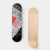moskou skateboard (Voorkant)