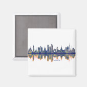 Moskou Skyline Magneet (Voorkant / Achterkant)