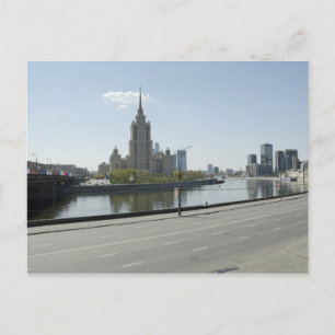 Moskou stadsgezicht briefkaart