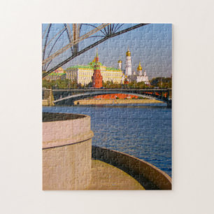 Moskouse City Kremlin Moskva Landscape Architectur Legpuzzel