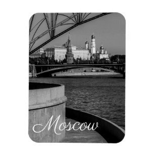 Moskouse City Kremlin Moskva Landscape Architectur Magneet