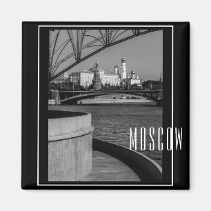 Moskouse City Kremlin Moskva Landscape Architectur Magneet