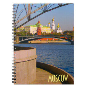 Moskouse City Kremlin Moskva Landscape Architectur Notitieboek
