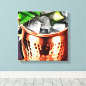 Moskouse Mule Canvas Afdruk (Insitu (Houten vloer))