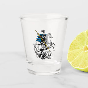 Moskouse Russische vlag Shot Glas