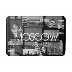 Moskouse stad St. Basil's Cathedraal Architecture  Badmat