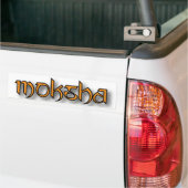 Mosksha Car Bumber Sticker (Op Truck)