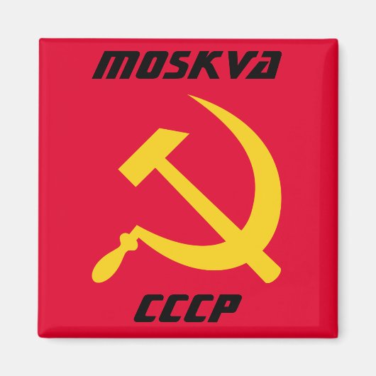 Moskva, CCCP Sovjet-Unie Magneet (Voorkant)