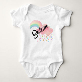 Moslim Baby meisje bodysuits Islamitische gift