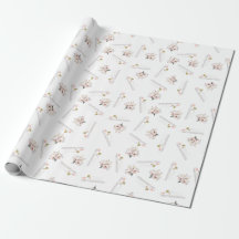 Moslim bruiloft Rozen & bruid inpakpapier