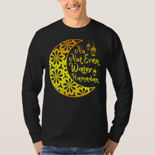 Moslim niet eens zelfs geen water islamitische fee t-shirt
