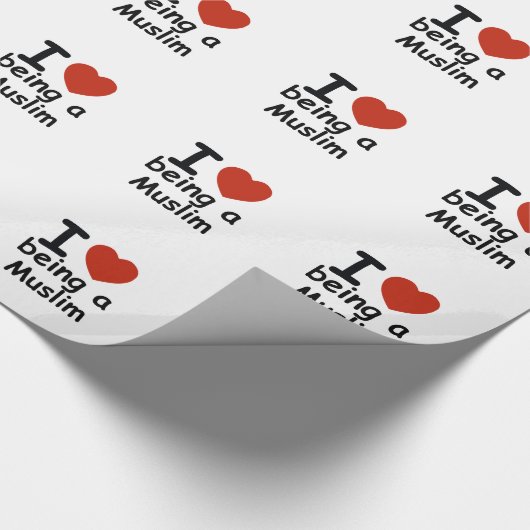 Moslim ontwerp cadeaupapier (Hoek)