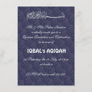 Moslimbaby Aqiqah Kaart