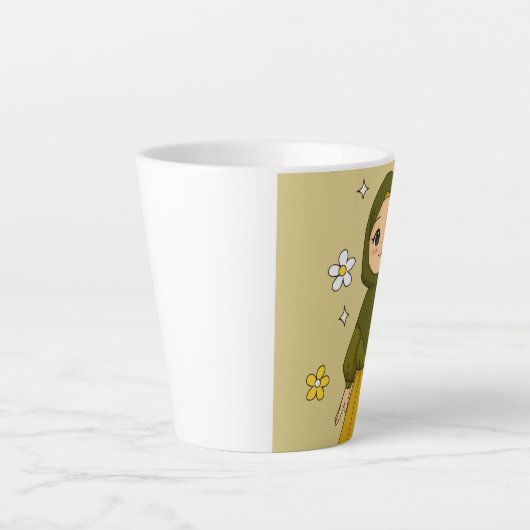 moslimbeker latte mok (Voorkant)