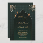 Moslimbruiloft voor Ramadan Kaart (Voorkant / Achterkant)