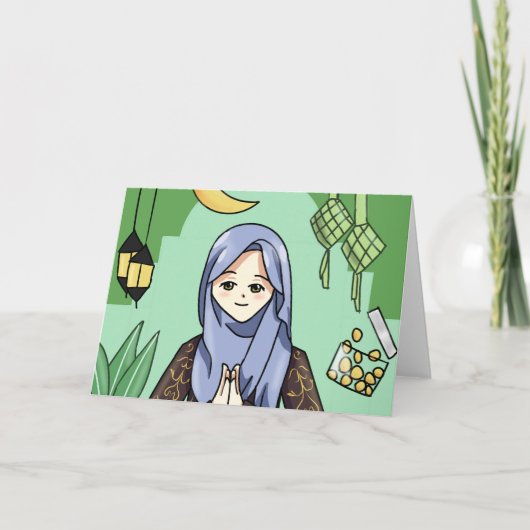 moslims kaart (Voorkant)