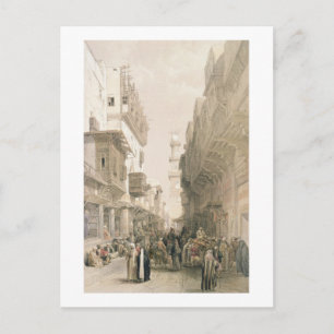 Mosque El Mooristan, Caïro, uit "Egypte en Nubia" Briefkaart