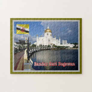 Mosque Omar Ali Saifuddien - Legpuzzel