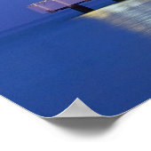 Mosque on Water, Jeddah, Saudi-Arabië groot Canvas Poster (Hoek)