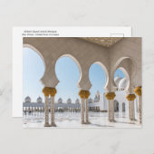 Mosque Sheik Zayed Grand Mosque Briefkaart (Voorkant / Achterkant)