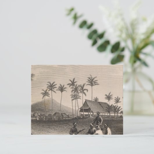 Mosque, Sooloo, Filipijnen Briefkaart (Staand voorkant)