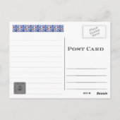 Mosquée bleue - Istanbul Carte postale (Dos)