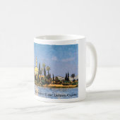 Mosquée Hala Sultan Tekke sur une Mug (Devant droit)