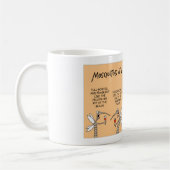 Mosquito bloedtest koffiemok (Links)