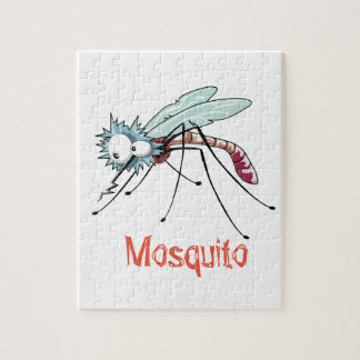 Mosquito cartoon legpuzzel