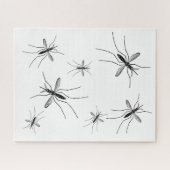 Mosquito Puzzle Arrière - plan blanc (Horizontal)