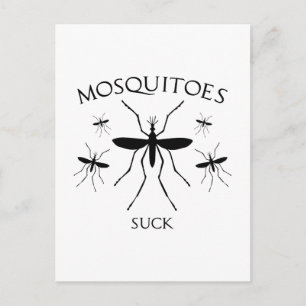 Mosquitoes Suck Briefkaart
