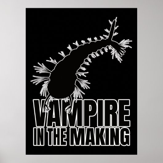 Mosquitos Mosquito Larvae - Entomology Geek Poster (Voorkant)