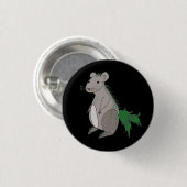 Mosrat Ronde Button 3,2 Cm (Voorkant /achterkant)