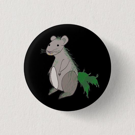 Mosrat Ronde Button 3,2 Cm (Voorkant)