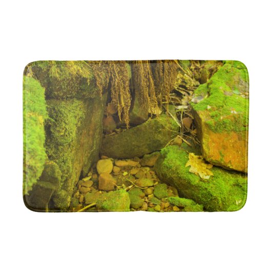 Moss and Stone – Hungarian Falls, Upper Peninsula Badmat (Voorkant)
