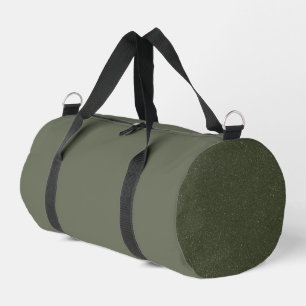 Moss Duffel met getextureerde Zijpanelen Tas (Cust