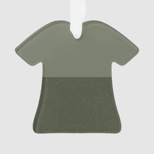 Moss Duo-Tone T-Shirt Ornament –  (voorkant)