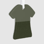 Moss Duo-Tone T-Shirt Ornament –  (voorkant)