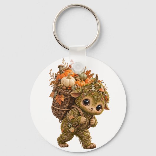 Moss Forest Sprite-versiering Sleutelhanger (Voorkant)