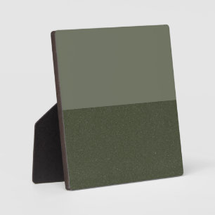 Moss Green Aangepaste tafel Teken Plaque Fotoplaat