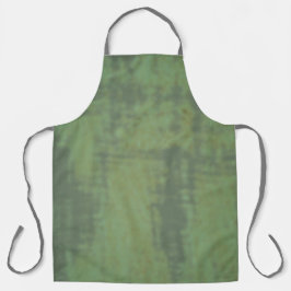 Moss Green Abstract Unisex-Schort door Detailsavvy Schort