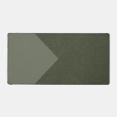 Moss Green Arrow Desk Mat personnalisable (Recto)