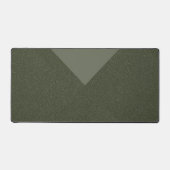 Moss Green Arrowhead Desk Mat - Personnalisable (Recto)