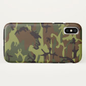 Moss Green Camo Case-Mate iPhone Case (Achterkant (horizontaal))