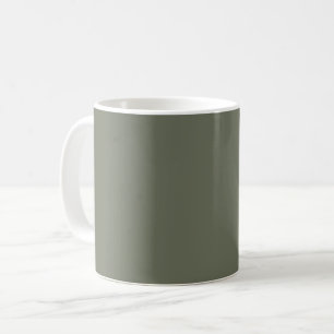 Moss Green Custom Coffee Mug